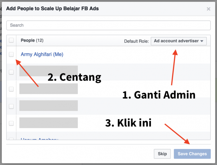 Tutorial Lengkap Facebook Ads: Belajar Mulai Dari Nol Sampai BISA! mengatur orang dalam business manager facebook ads